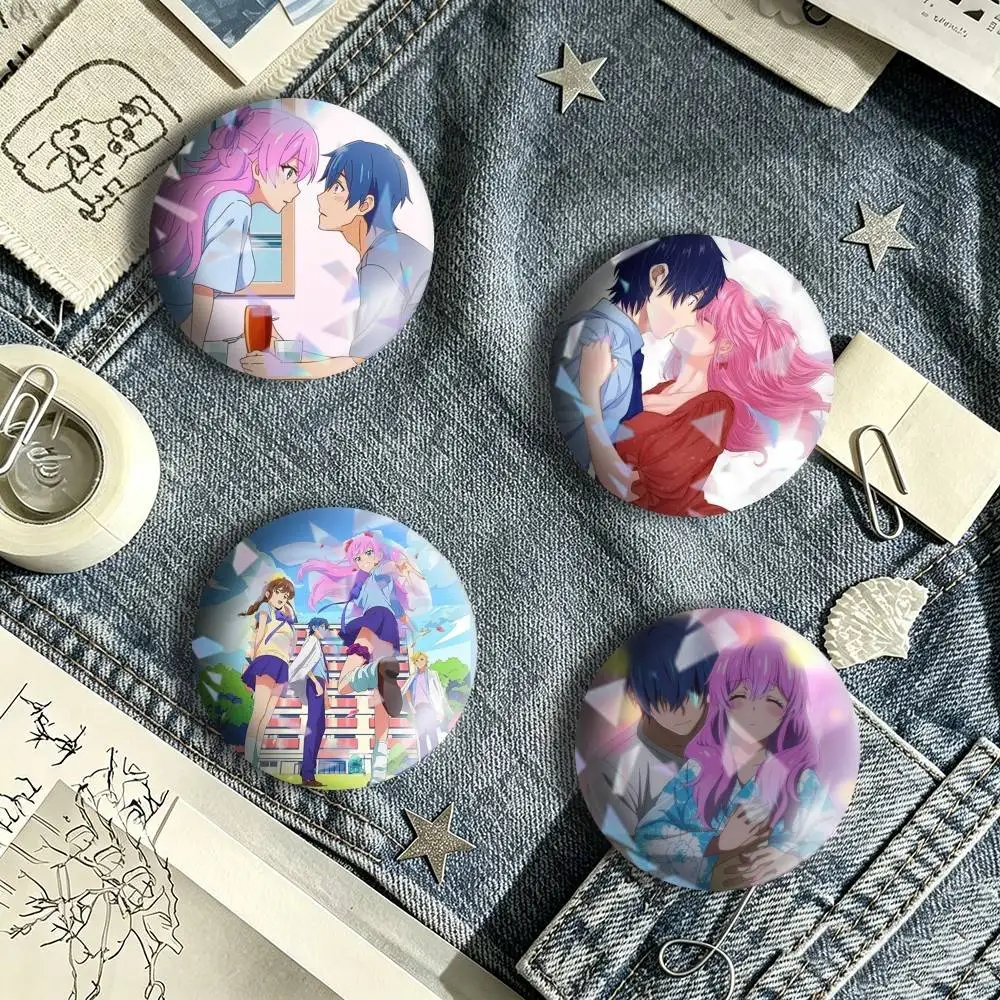 More Than a Married Couple, But Not Lovers Brooch Metal Decorative Brooch Pins for Backpack Clothes Jacket Accessories,Souvenir.