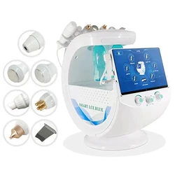 Aaccessory 7 handles 7 in 1 Hydro facial machine Ultrasonic Skin Analyzer Skin Rejuvenation Dermabrasion Oxygen Facial Machine