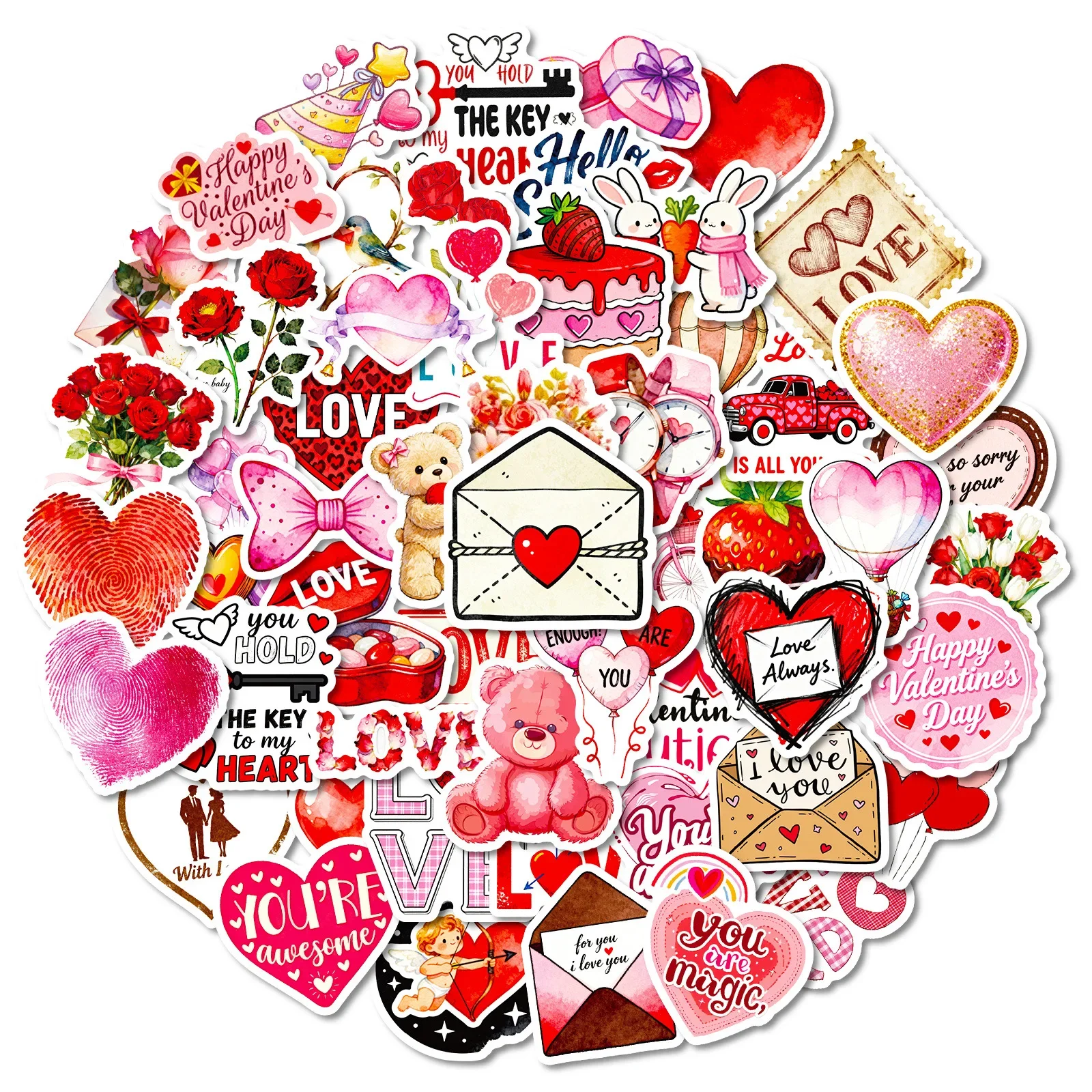 

10/56PCS Colorful Abstract Cartoon Paintings Stickers Graffiti Animals Decal DIY Luggage Phone Guitar Scrapbook Classic Kid Toys