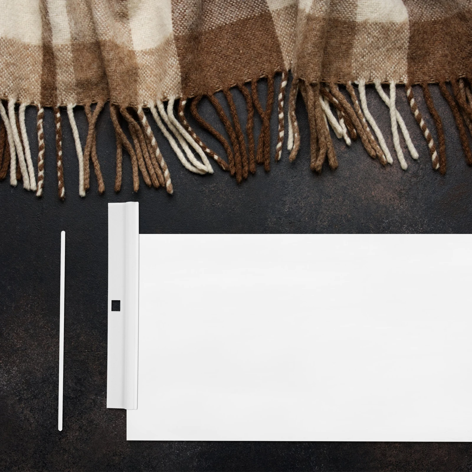 

20Pairs Vertical Blind Repair Kit Simple Clip Design Replacement Parts for Vertical Roller Blinds Window Blind