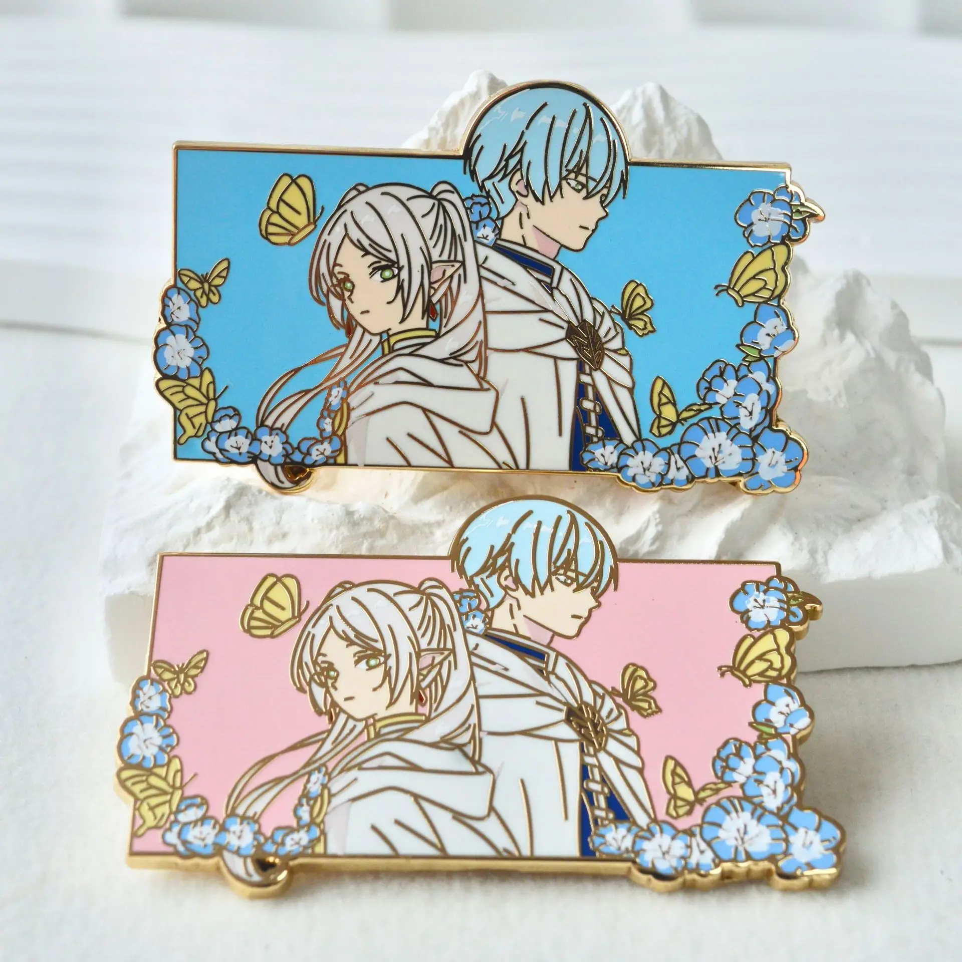 Emaille Pins Broschen Frau Männer Rucksack Taschen Abzeichen Mode Japanischen Anime Revers Schmuck Kinder Freunde Geburtstag Geschenke 1pc – Detail 5