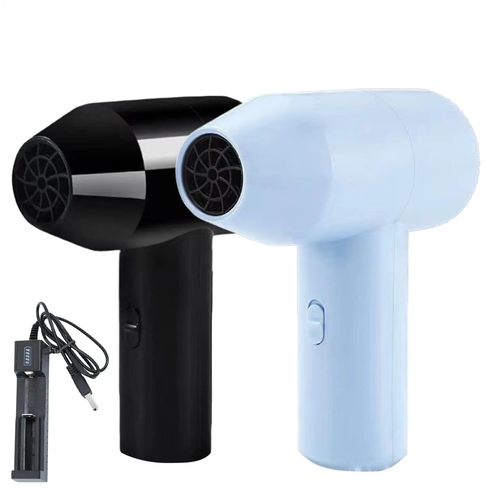 Turbo Handheld Small Fan USB Charging Mini Outdoor Portable Lightweight Desktop Stand With Long-Lasting Battery Life