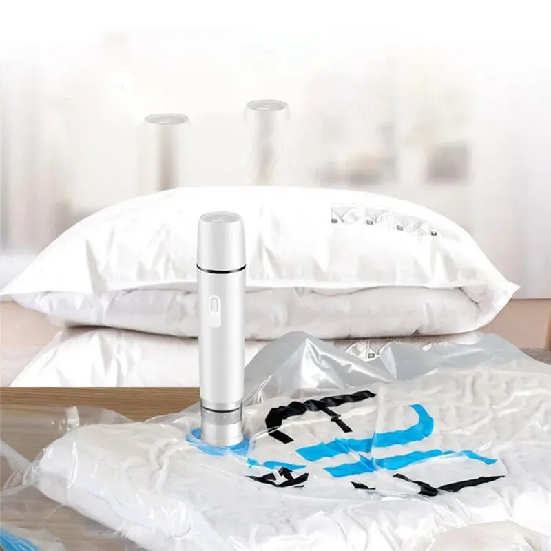 Efficient-USB Electric Mini Handheld Vacuum Sealer Machine Small Kitchen Vacuum Packer Food Sealing Machine