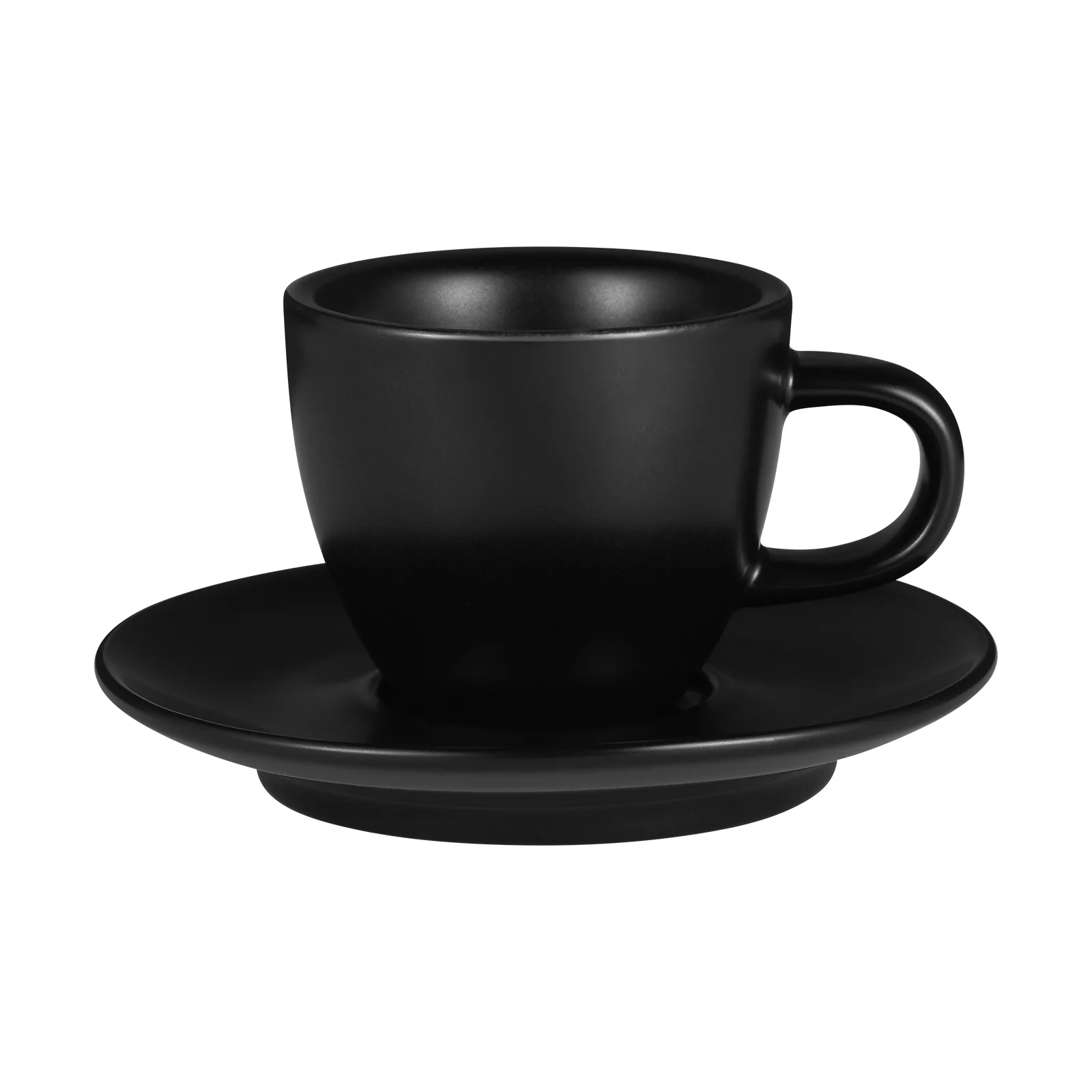 MHW-3BOMBER Espresso Mug 80ml Ceramic Coffee Cup and Saucer Professional Home Barista Latte Art Mug Exquisite Kitchen Accessorie - view 6