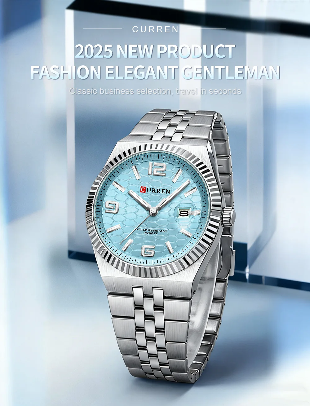 CURREN 8498 Quartz Men's Watch