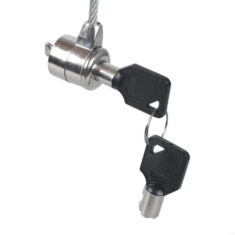 F68CノートブックラップトップコンピューターロックセキュリティケーブルチェーンキーノートブックPC用