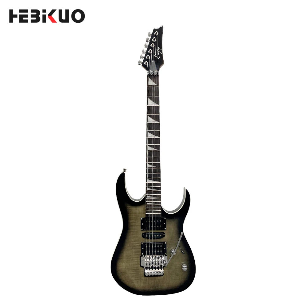 

HEBIKUO 24 Frets High Class Gorgeous And Exquisite Basswood Electric Bass Electric Guitar KG-21