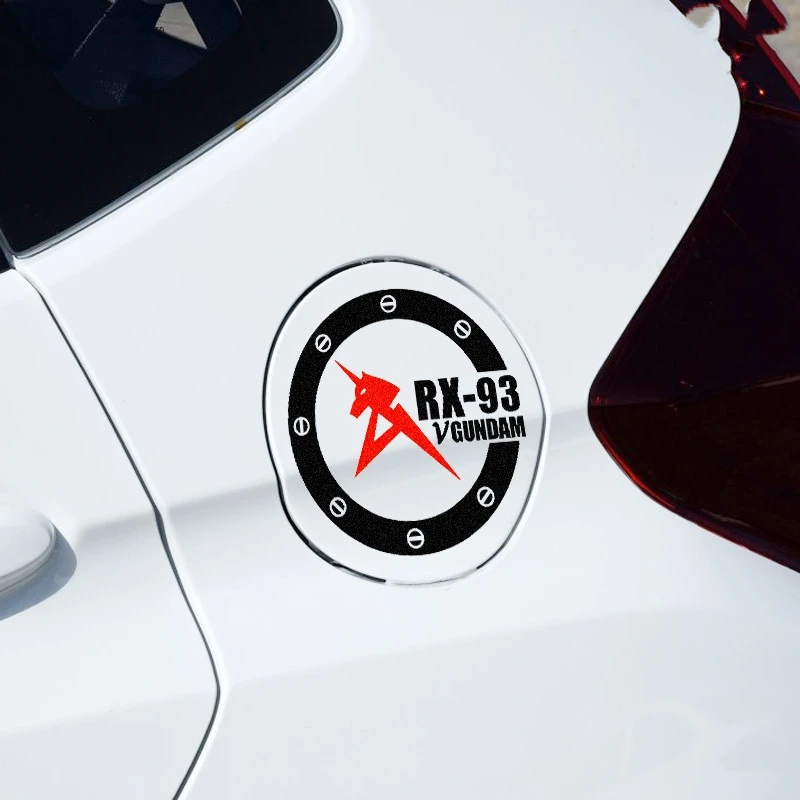 

Car Sticker Decals Auto Window Tail Decals for Classic Cartoon Anime Robot Mobile Suit RX-93 Horse