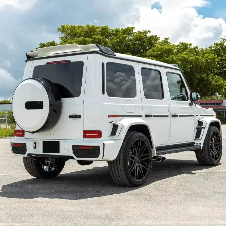 Tuning Parts for  G Class W463 G500 G350 G55 W463 to W464  Style Car Hood Grille Headlight Upgrade Congversion Kit