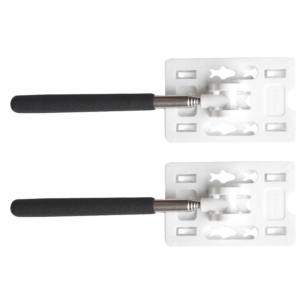 2Pcs Automotive Card Toll Holder Stick Ergonomic Design Secure Parking Payment Holder for Car Garage Easy Use Payment Card