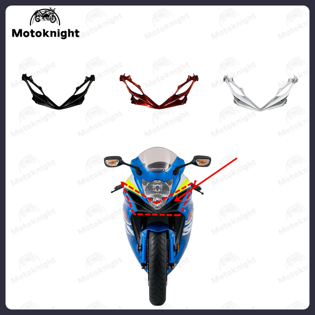 

Fit For GSXR600 GSXR750 2011-2025 13 14 22 23 24 K11 ABS Plastic Front Headlight Cover Vent Hose Breather Pipe Motorcycle Parts