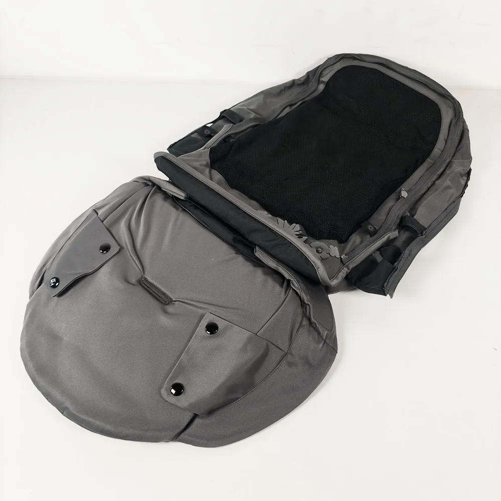 Stroller Seat Cushion Of Cybex Mios 2 Seat Pack (Different Buckle For Mios 3) Simply Flowers Dark Gray Baby Buggy Accessories