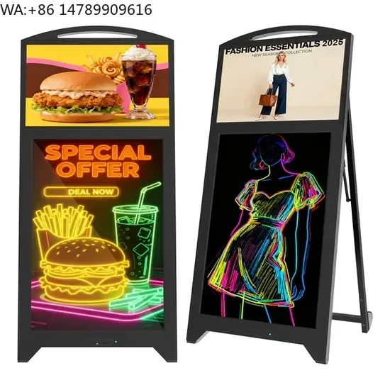 

Custom Weatherproof Outdoor LED DisplayDisplays Advertising LCD Screen Portable LCD Digital Signage And Displays With Menu Board
