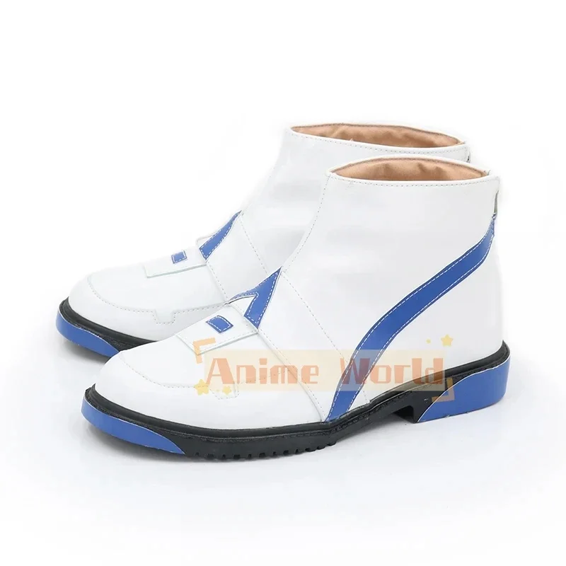 Sin Kiske Cosplay Schuhe Spiel Guilty Gear Cosplay Requisiten PU Schuhe Halloween Karneval Stiefel Nach Maß
