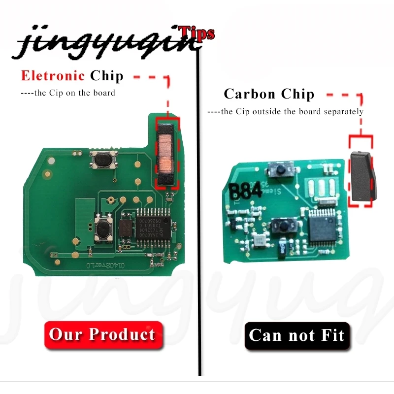 jingyuqin Remote Car Key Circuit Board Fob 5WK4 876/ 818 433MHz ID46 For Nissan Elgrand X-TRAIL Qashqai Navara Micra Note NV200