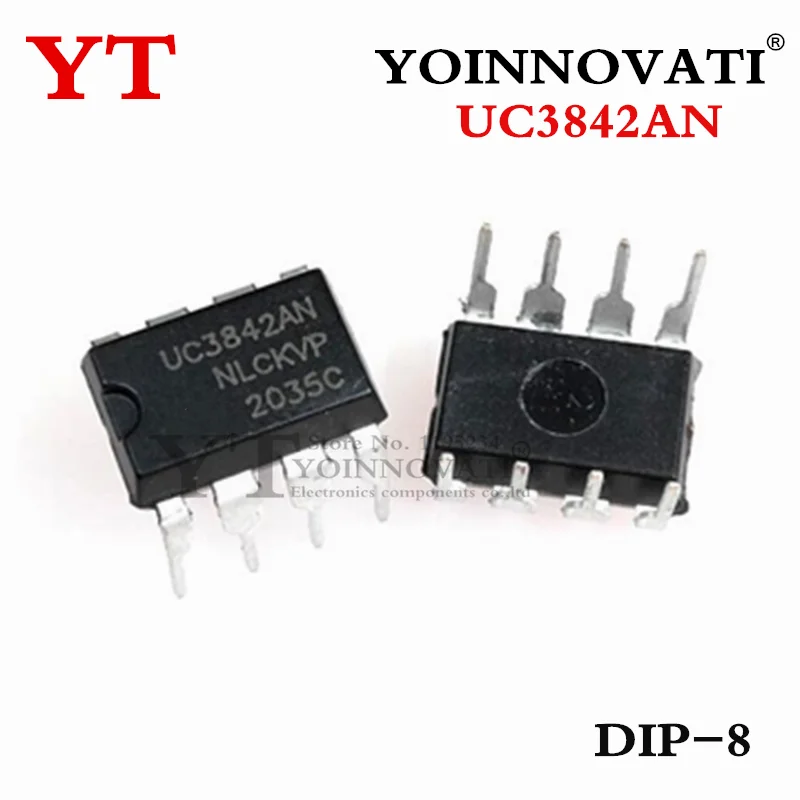 100PCS UC3842AN UC3842 3842 DIP8