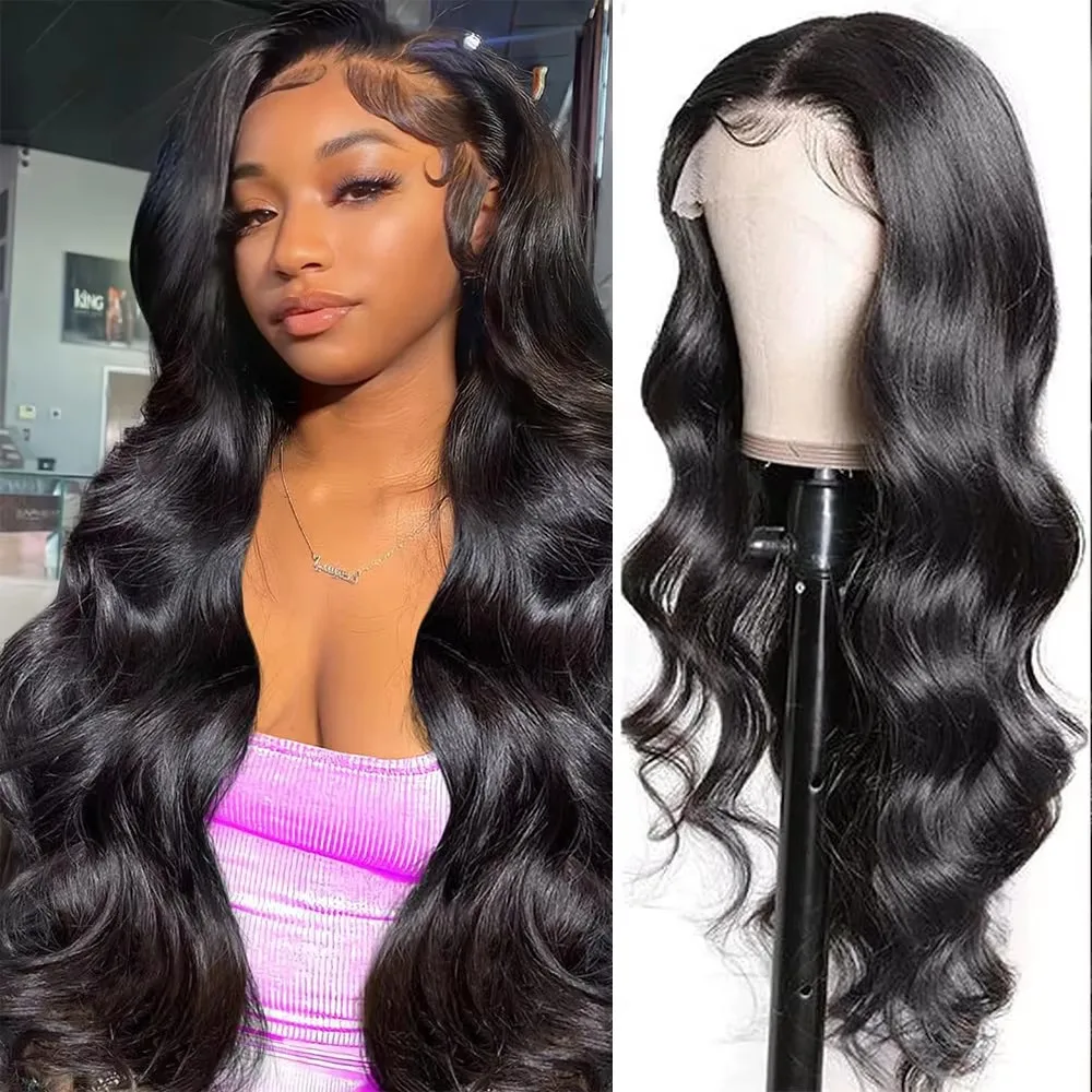 

Body Wave Cur Wigs 30 32 34Inch 4x4 Lace Closure Wig 100% Human Hair Wigs For Women 180% 13x4 13x6 HD Frontal Lace Front Wigs