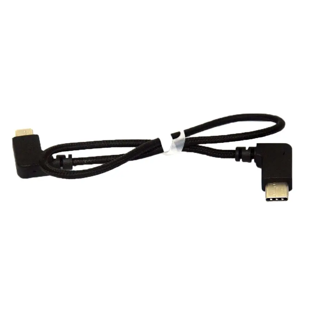 Nylon Trançado Micro USB para Micro USB, Cabo Date para DJI Spark, Mavic Air Pro