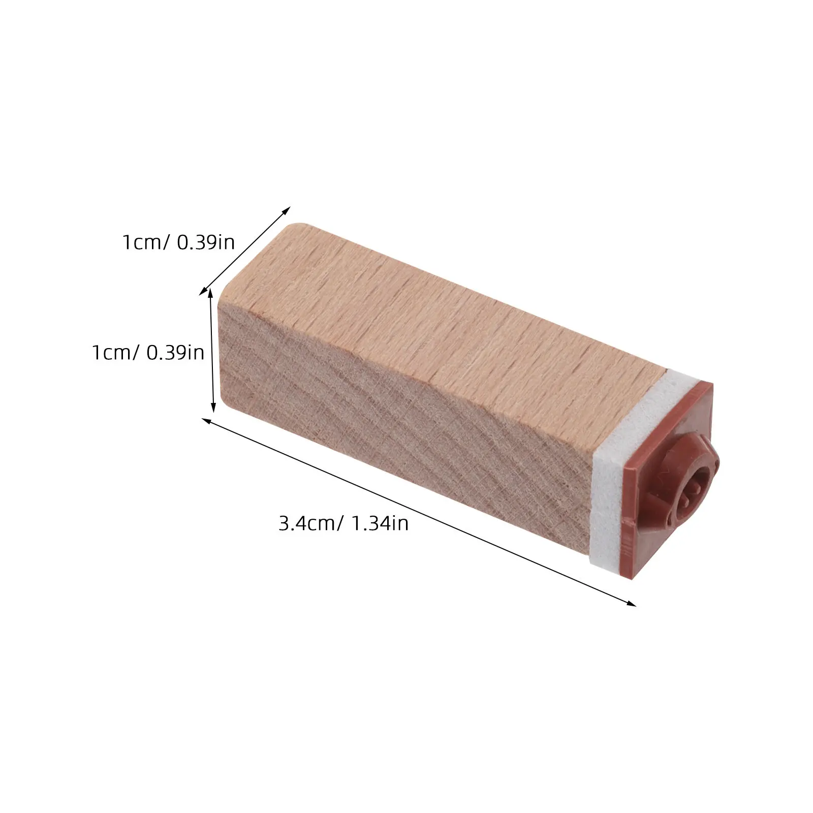 42Pcs Christmas Wooden Animal Stamps Mini Rubber Stamp Set Cartoon Wood Block for Kids Card Making Classroom Crafts