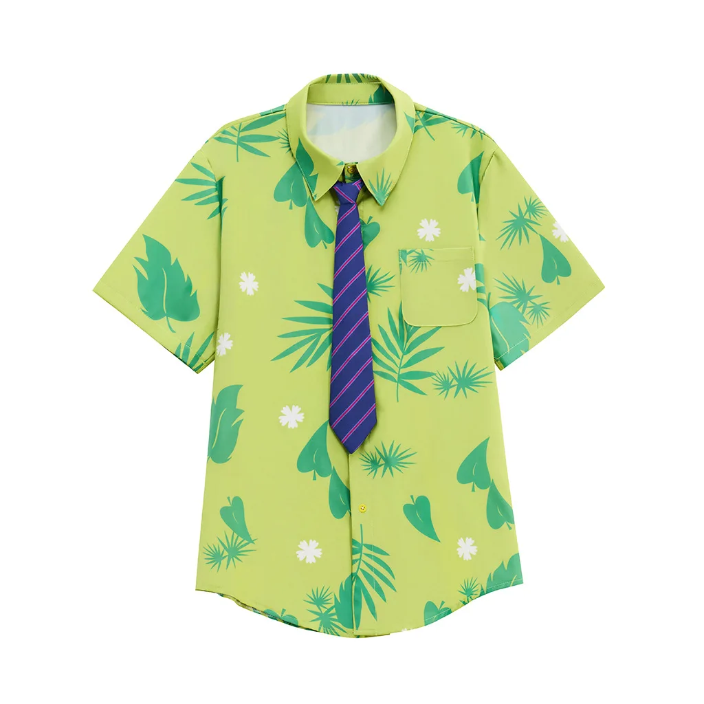 

BEAST KINGDOM Nick Wilde Cosplay Costumes Zootopia Cosplay Summer Shirt Tie Nick Suits Halloween Carnival Cos Adult Unisex Gifts