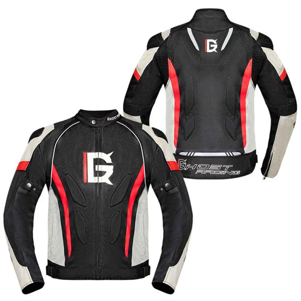 

Summer Men Motorcycle Jacket Anti-Fall Breathable Motorbike Riding Clothing Moto Jacket Chaqueta Moto Protective Gear