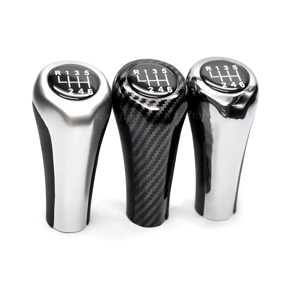 5 6 Speed Manual Gear Shift Knob For BMW Gear Knob E90 E46 E85 Z4 E91 E53 E60 E61 E63 E65 E81 E82 E83 E87 X1 X3 X5 Shift Knob