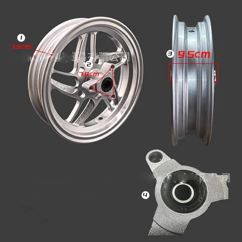 Universal Motorcycle 10-inch Wheel Hub Xiao Niu NXT M3 M95 CF9 MZ