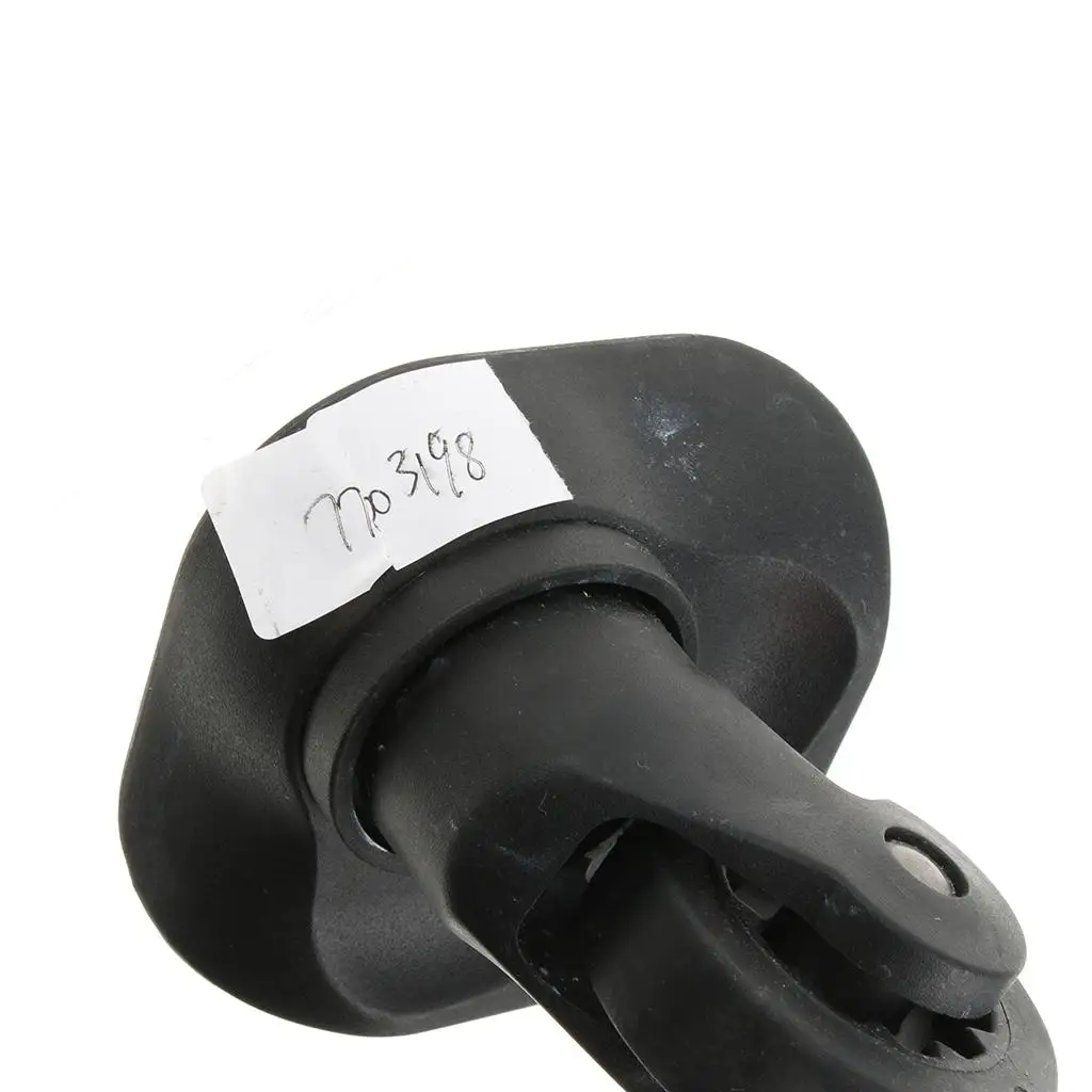 Universal Swivel Rollers for Luggage Black High Strength PVC Quiet Wheel Replacement for Suitcase Carrier Travel Bags DIY