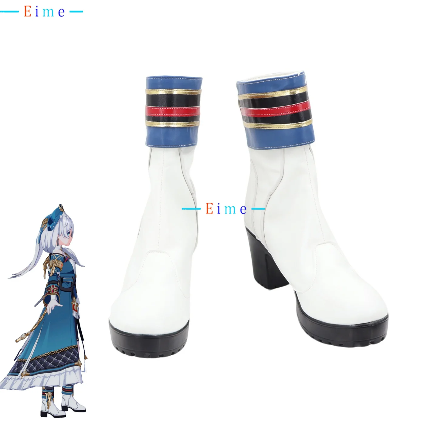 

Honkai Impact 3, обувь для косплея Theresa, обувь из искусственной кожи, карнавальные ботинки на Хэллоуин, реквизит для косплея, аксессуары на заказ