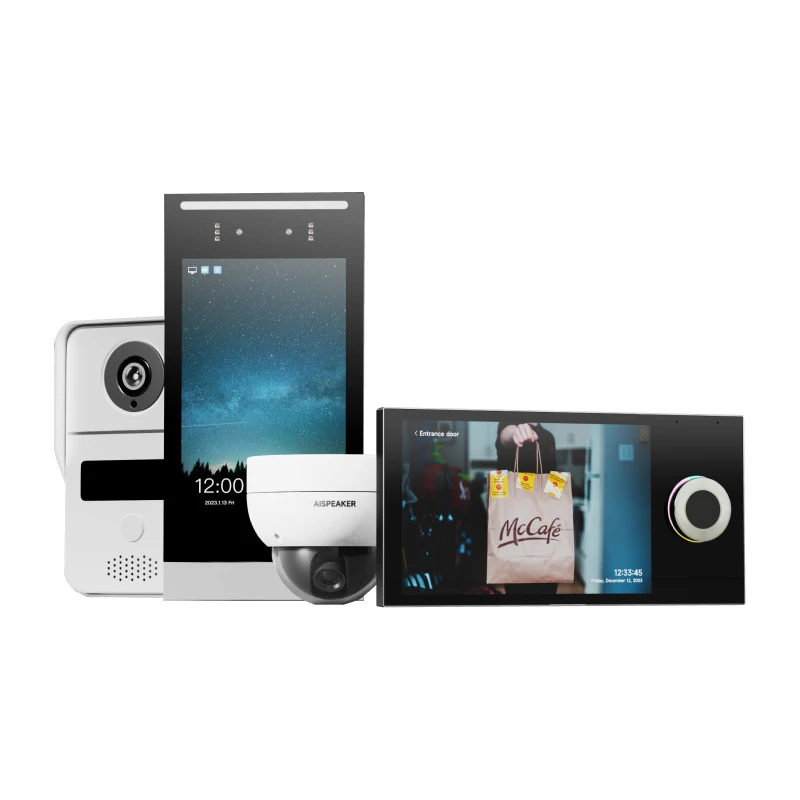 KNX Certified M20 Smart Panel Android OS Multifunctional Integrated Video Intercom Security Surveillance Home Automation for App