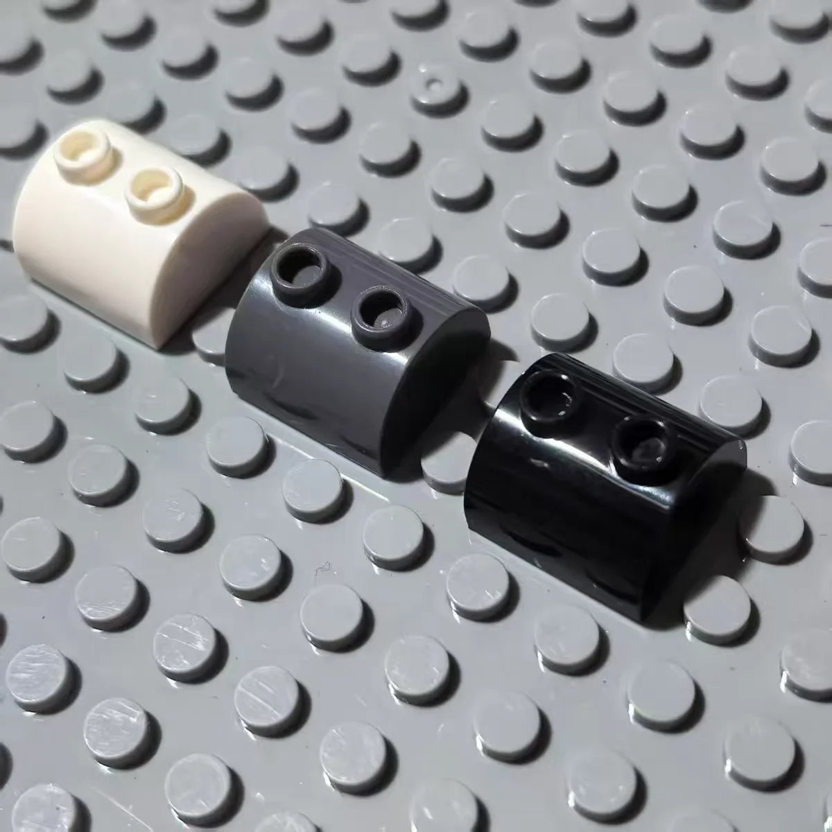 20PCS building block components 30165 curved bricks 2x2, top two holes, arched bricks DIY gift toys