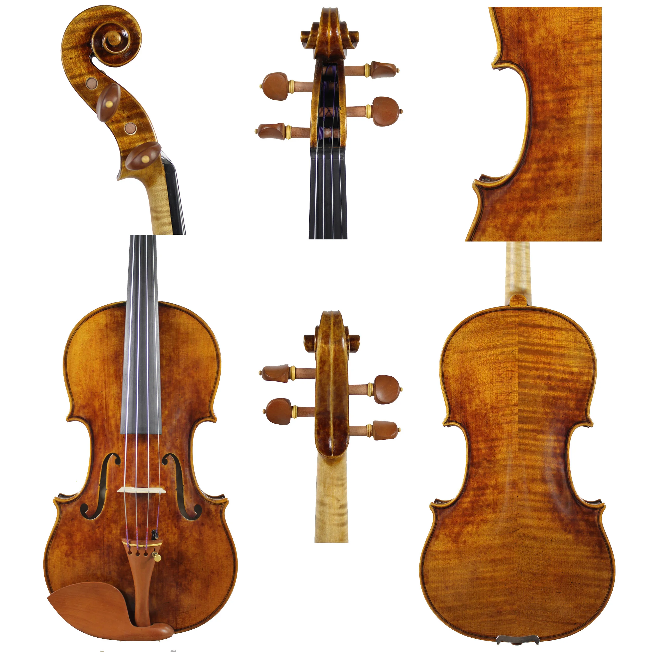 

'La Messie' Stradivari Violin Copy,Powerful Clear Tone! Handmade Violin,Professional Violin 4/4