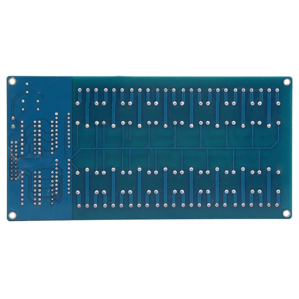 16-channel Relay Module 5V with Optocoupler Protection 5V Relay Module LM2596S Chip 180 *90 *20mm Relay Module Board