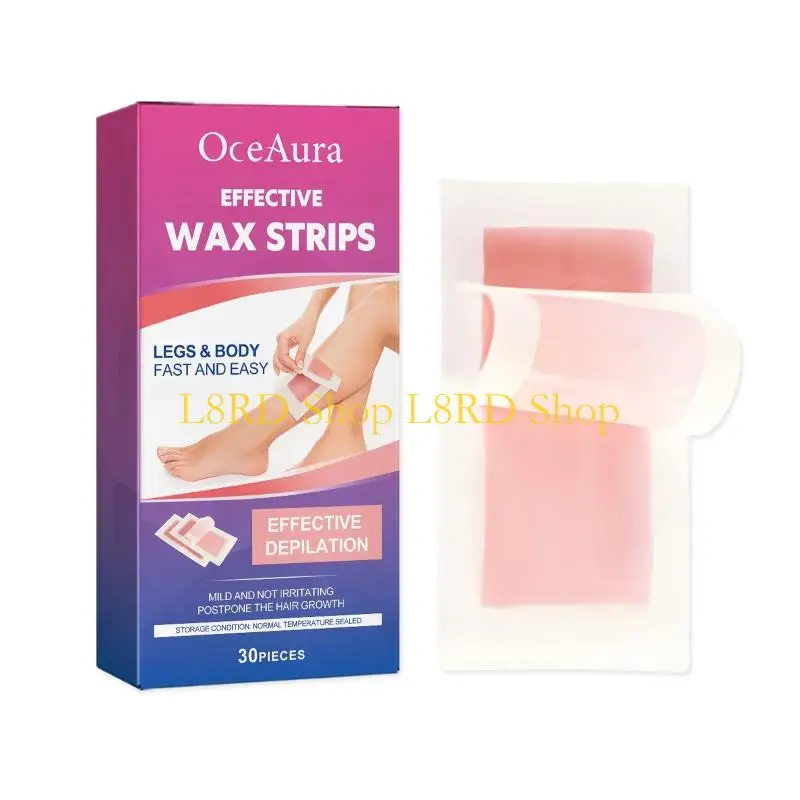 L8RD Natural Resin And Vitamin Infused Wax Sheets For Effective Body Hair Removal