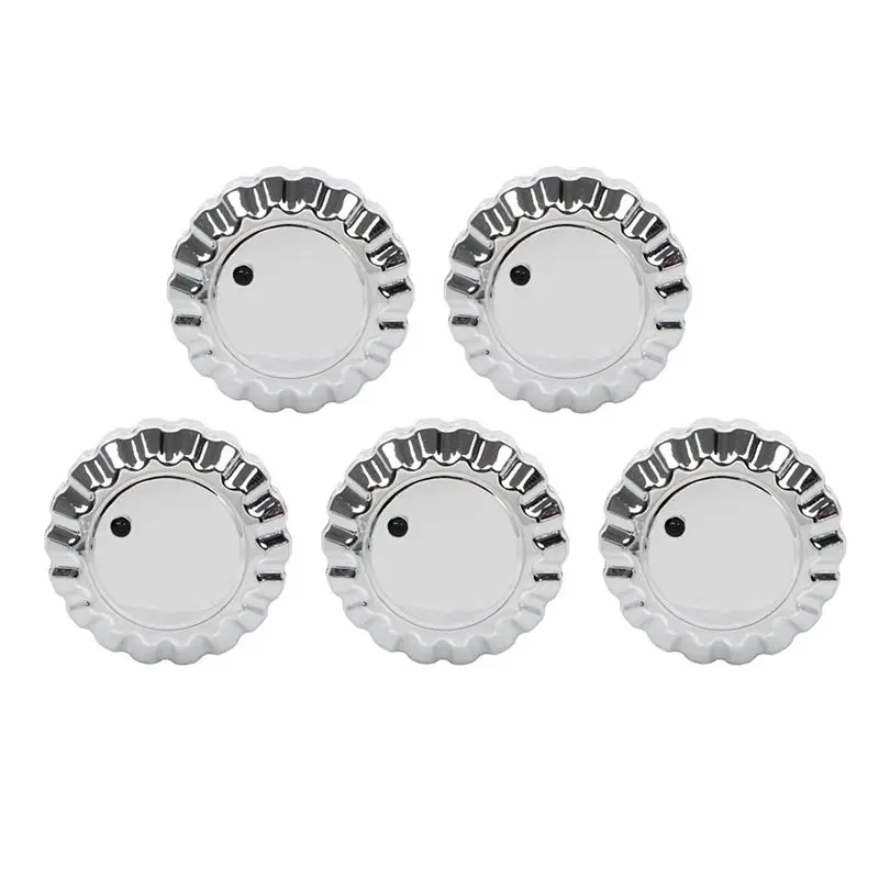 Ingenious-Chrome Stereo Knob Cover Cap For Honda For GL1500A Goldwing 1500 Aspencade Radio Control Panel Accessories view 5