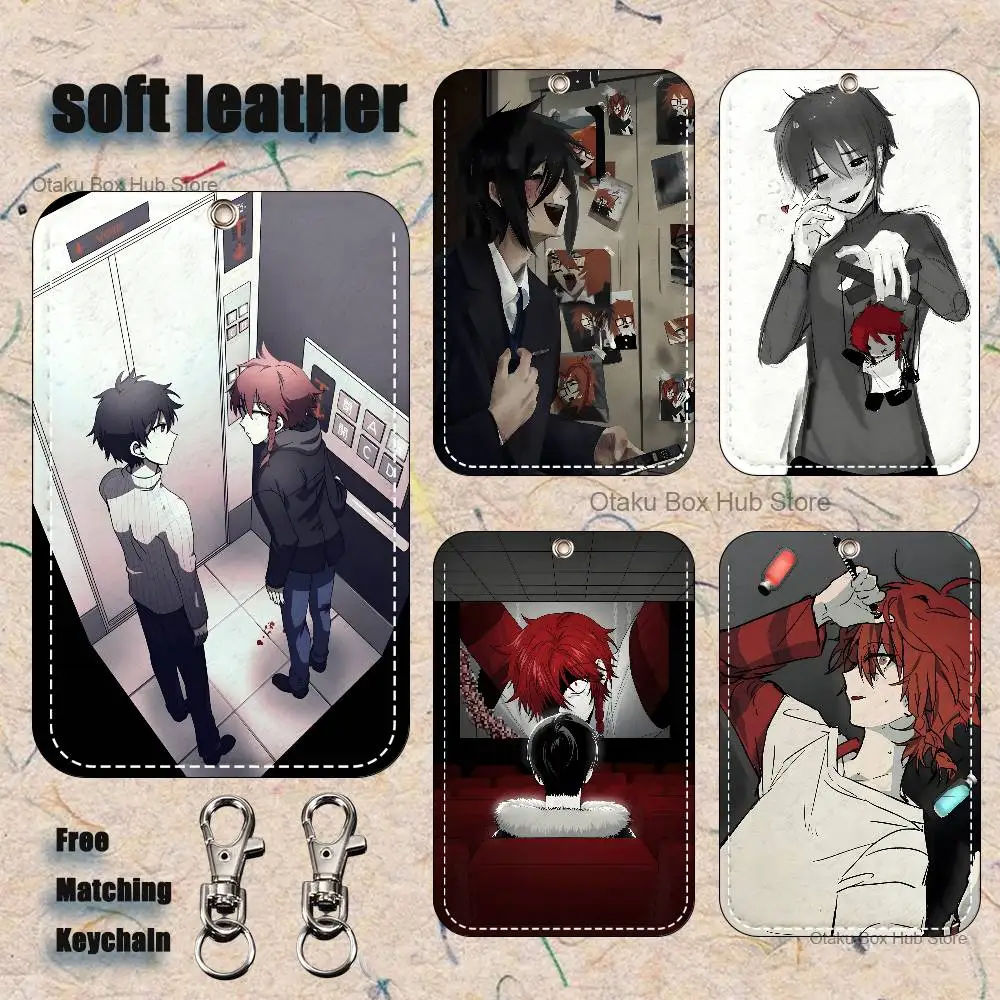 

Game Zeno R-Remake Holder Keychain For Bank Business Work Card Holder Student Card Protective Case Bus Card