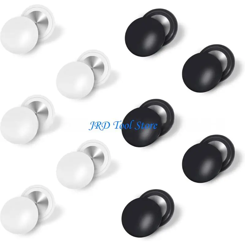 A2UD 8/10Pcs Marathons Bib Fasteners Reusable Number Holder Clips for Runner