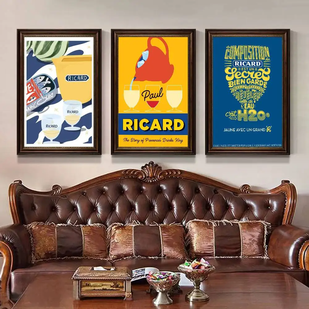 Classic Vintage Posters HD Quality Wall Art Retro Posters for Home Room Wall Decor Anime R-RicardES Beer view 2