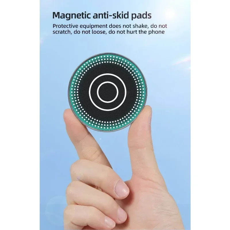 

New Magnetic Adapter Mobile Phone Ring Holder for DJI OM6 OM5 OM 4 SE OM4 Gimbals for MagSafe iPhone Quick Release Magnet Clamp