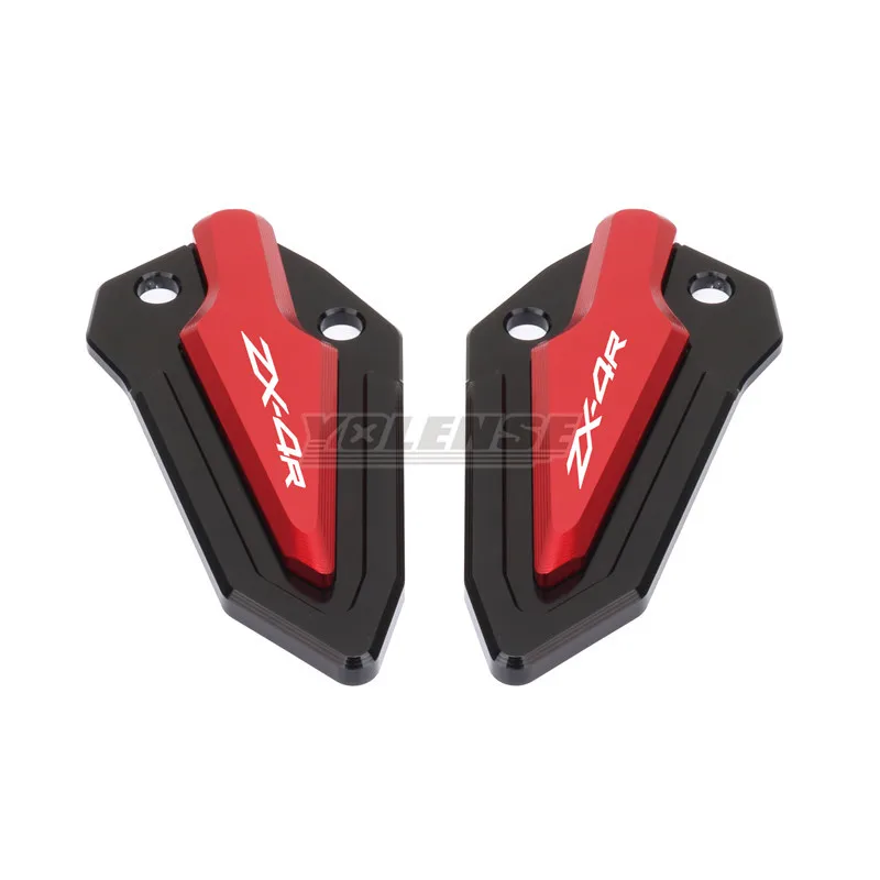 Motorrad Zubehör Pedal Schutz Hinten Pedal Schutz Ferse Platte Dekorative Für ZX4R ZX4RR ZX25R ZX-4R ZX-4RR ZX-25R