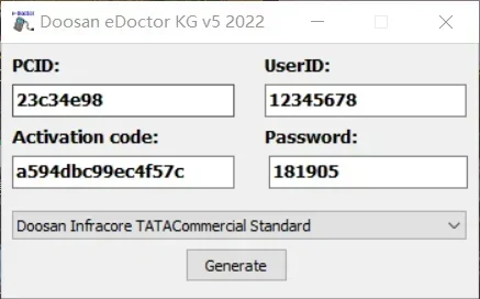 TruckEPC Doosan eDoctor Engine Diagnostic 2.4.0.7 (EDIA) 2023 حزمة برامج الشاحنة والحافلات + keygen