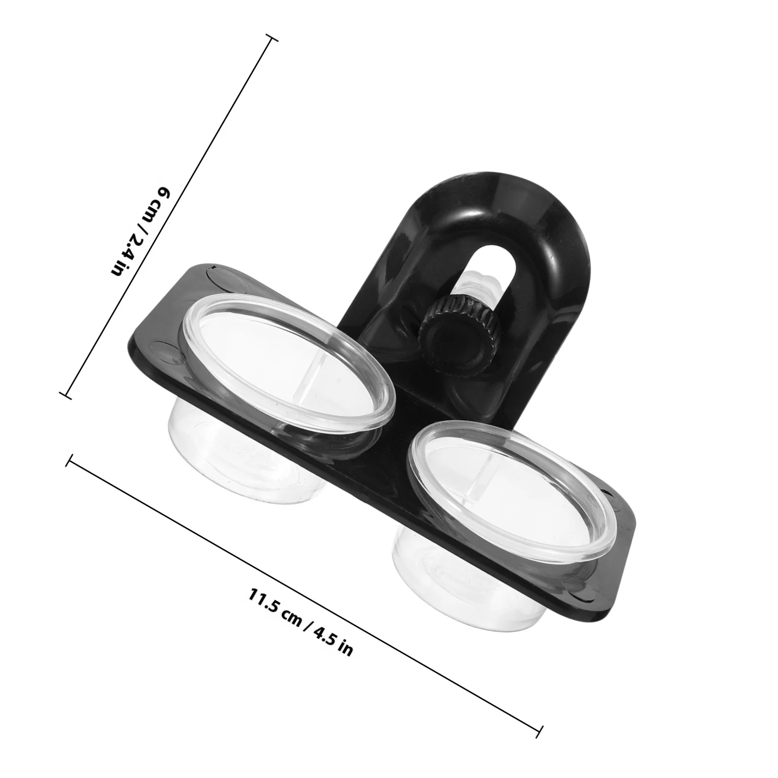 مستلزمات التغذية للزواحف وعاء الطعام والمياه للسحلية السلاحف أبو بريص الحرباء العنكبوت خنفساء الحائط تصميم مستقر