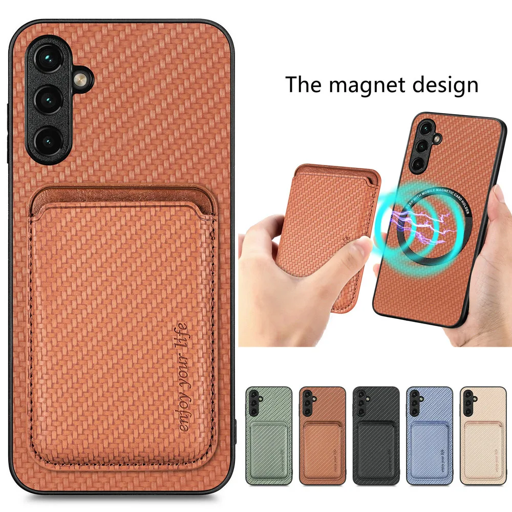 New Style A55 A35 A54 A 15 4G 4G Leather Case Magnetic 2 IN 1 Detachable for Samsung Galaxy A55 A54 A34 A15 A05S A14 A24 A 55 54