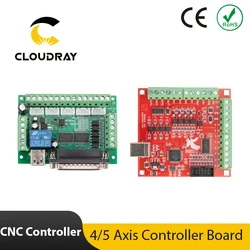 Scheda Controller CNC Cloudray scheda USB a 4 assi/scheda LPT DB25 a 5 assi per fresatrice Laser