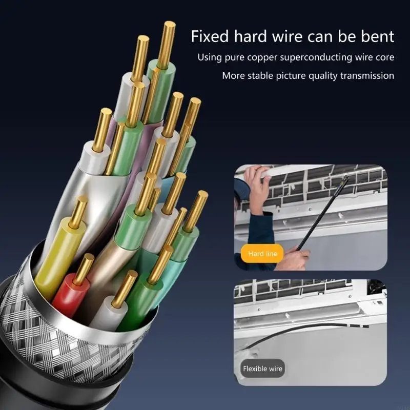 

2025 Новый 1/5/10M кабельный кабельный банкроскоп камера IP67 водонепроницаем