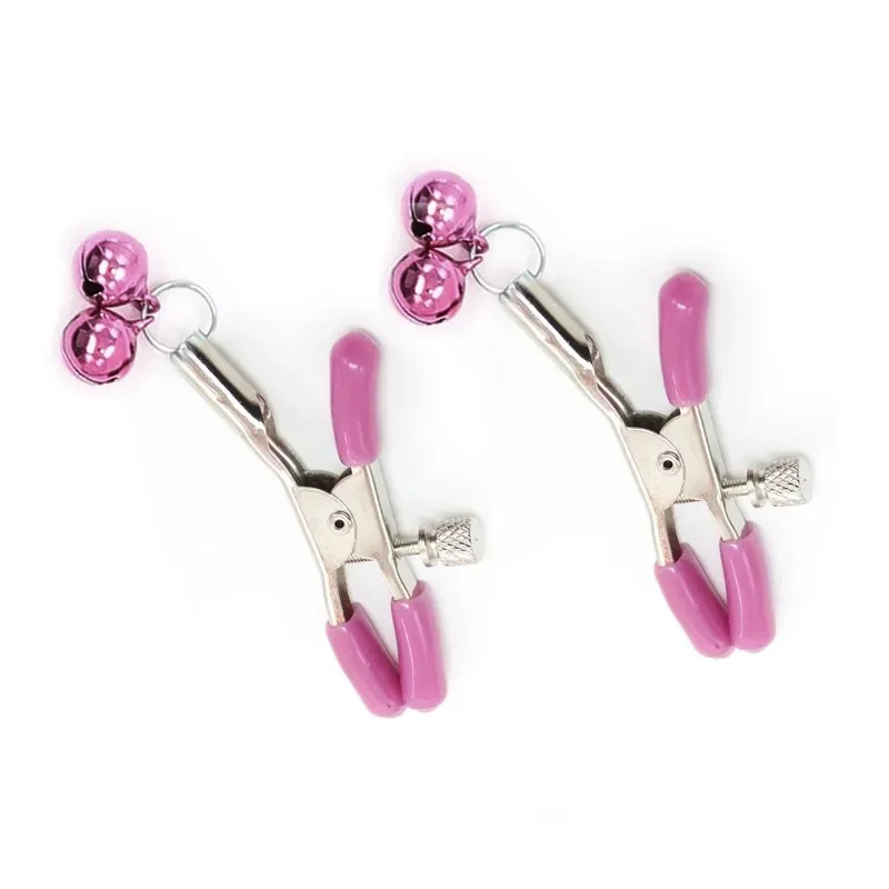 Sex Products Metal Bondage Gear Slave Role Play Nipple Clips Stimulator Massage Sex Toys For Female Breast Nipple Clamps