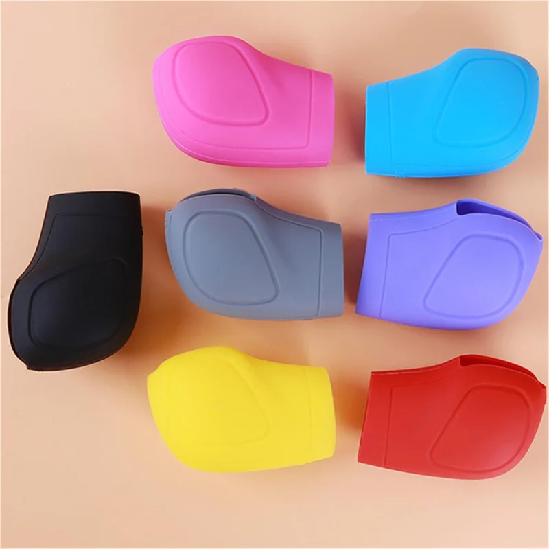 Silicone Gear Shift Knob Cover Gear Shift Non Slip Grip Handle Case Automobiles Gear Shift Collars Car Accessories Interior