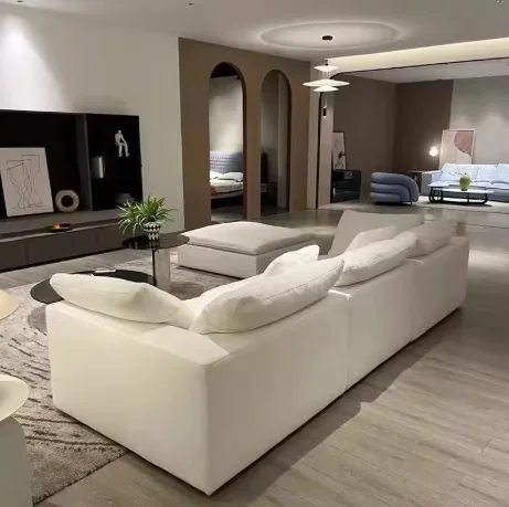 Removable and Washable Down rh Cloud Couch Sectional Sofa Set of Sofas for Living Room