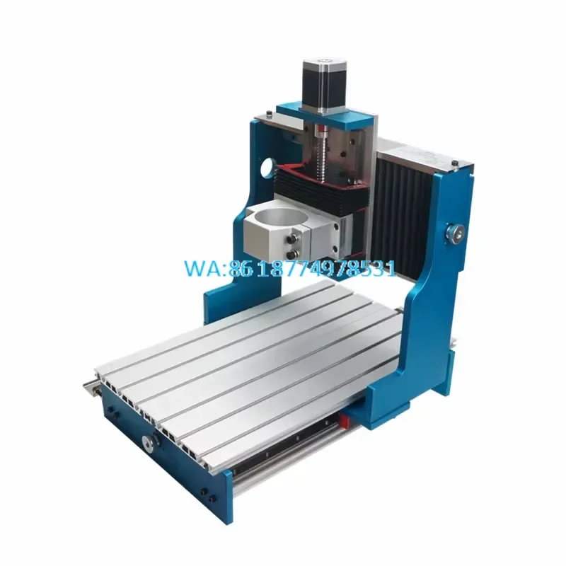 Wmwmnu for CNC Router 3040 Metal Frame Linear Guideway Stepper Motor Nema23 Wood Router Carved on Metal PCB Milling 3