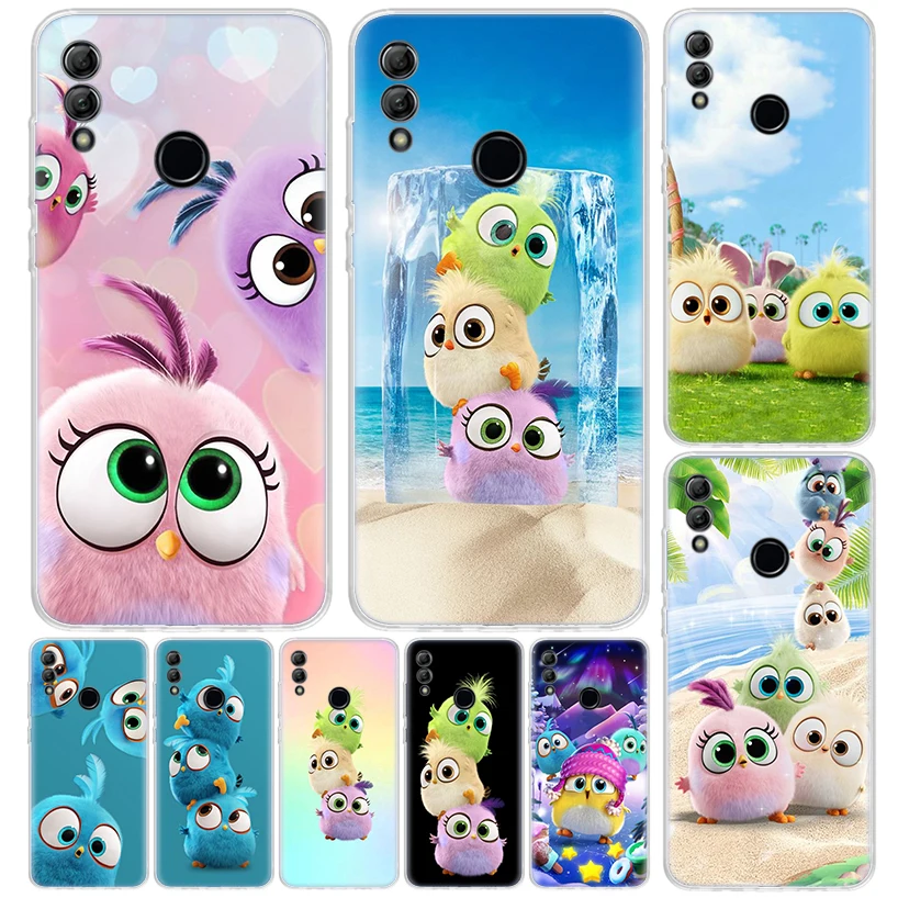 Three Lovely Birds Cover For Huawei Honor 10 Lite 9X 9 8S 8X 8A Phone Case Y5 Y6 Y7 Y9S P Smart Z 2019 2021 50 1020i Coque